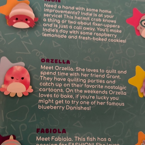 5” Orzella the Octopus NWOT Squishmallows Kellytoy from Costco Box - Picture 8 of 9